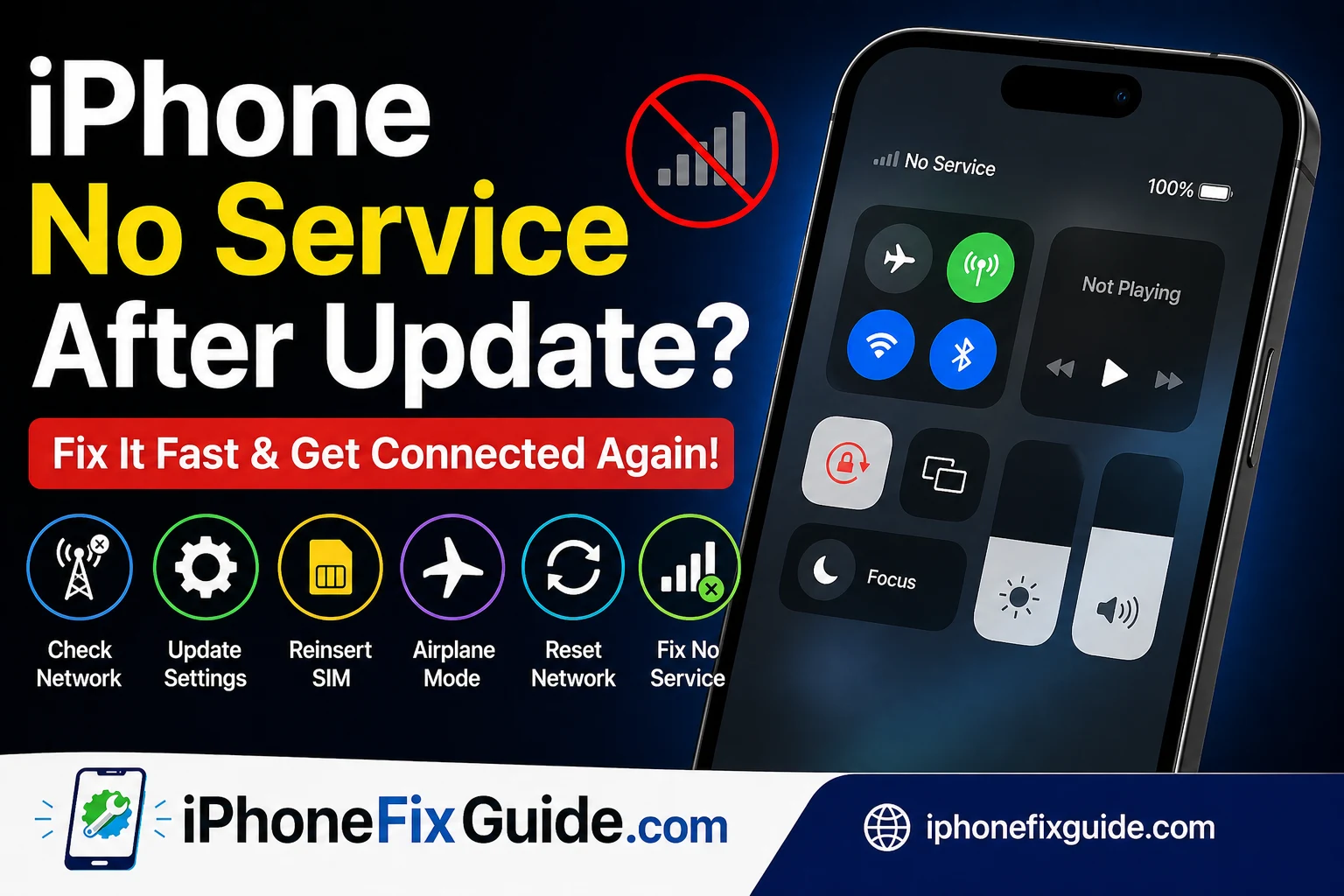 iPhone No Service After Update